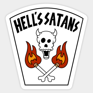 Hell's Satans Sticker